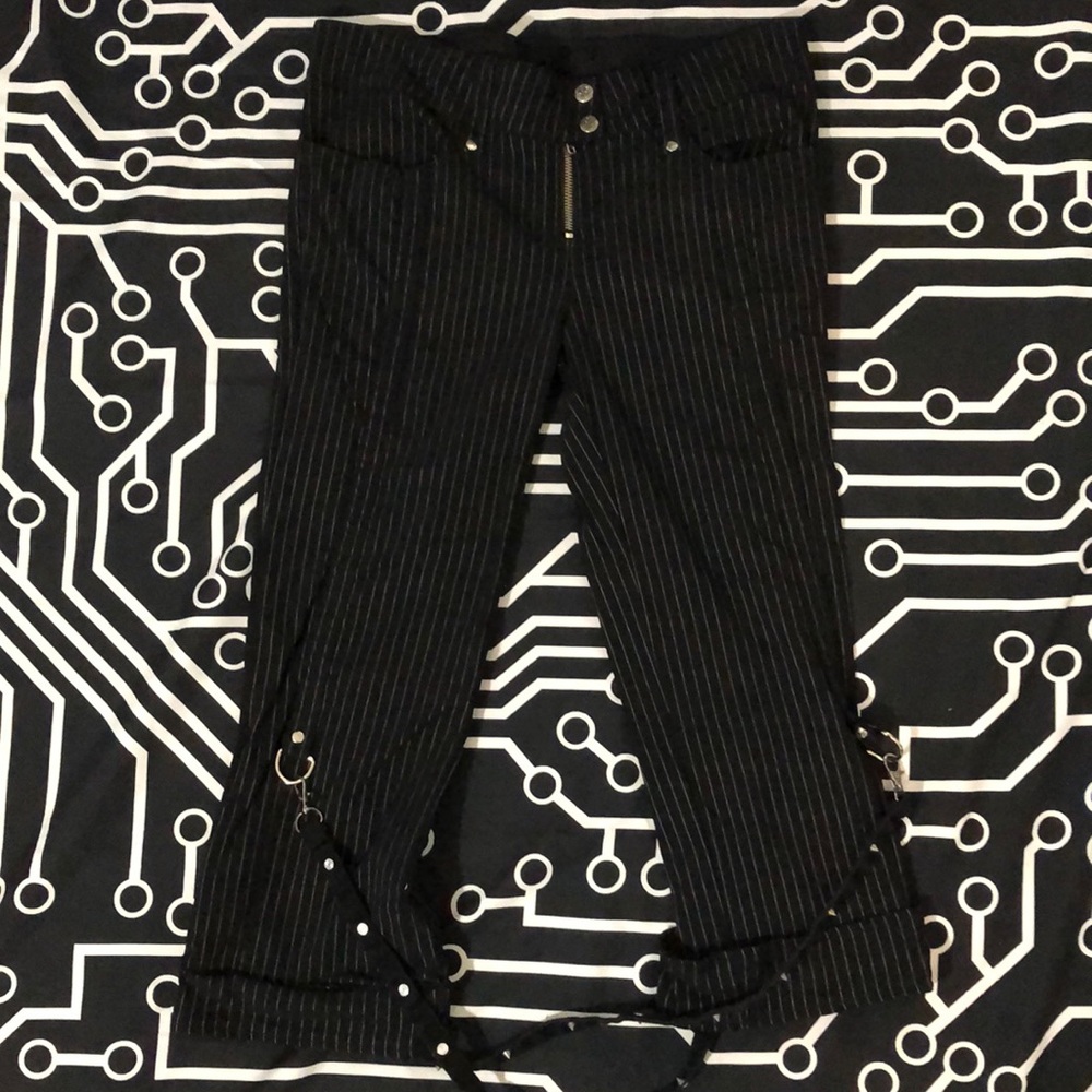 Lip Service Gangsta Pranksta pants goth cybergoth industrial psychobilly